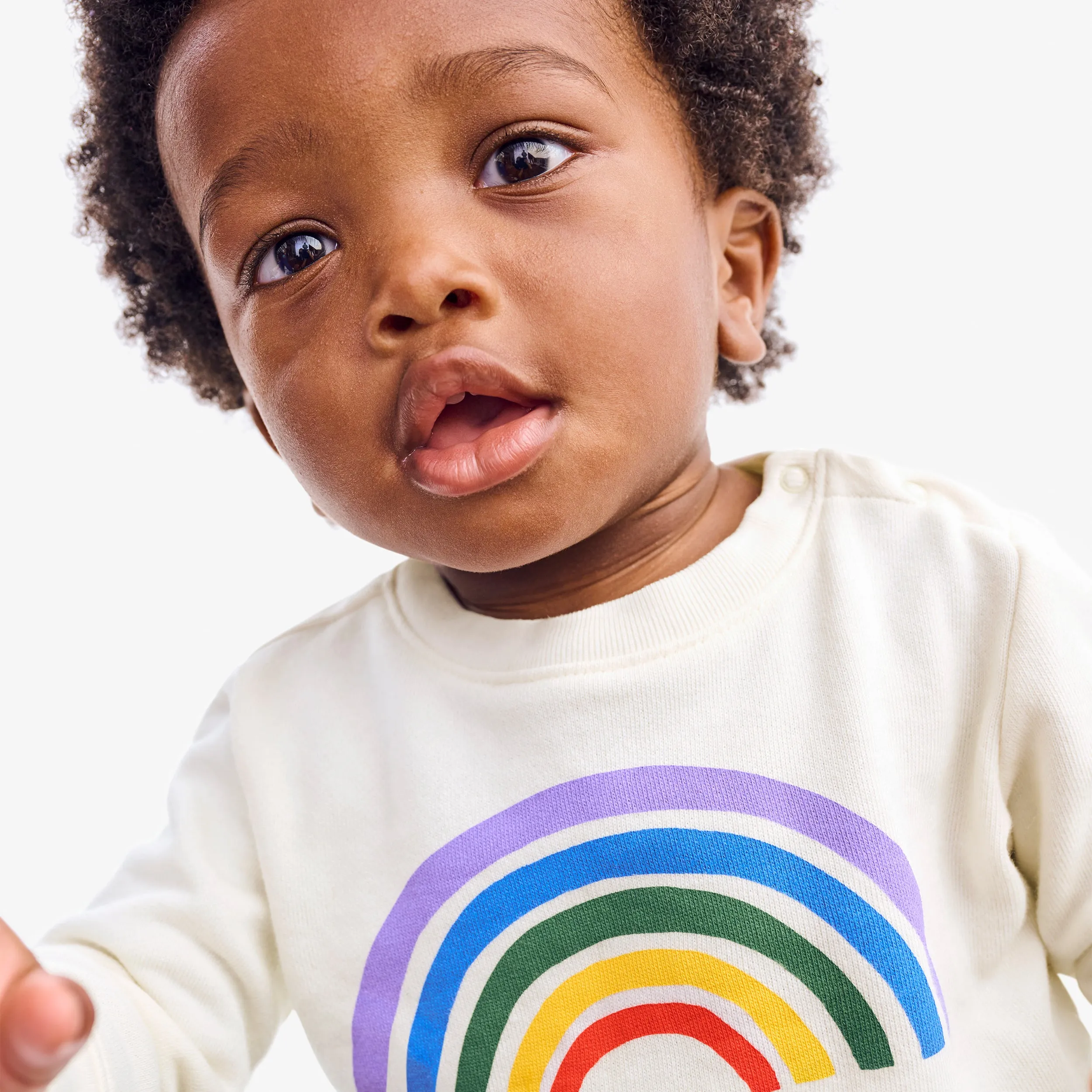Baby rainbow sweatshirt