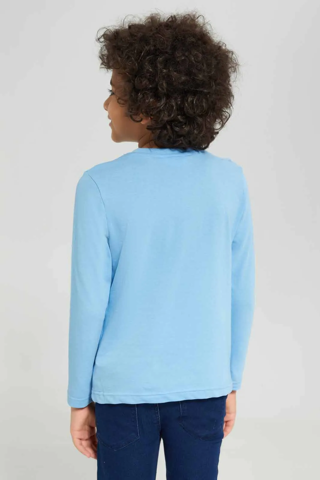 Boys Blue Work Zone T-Shirt
