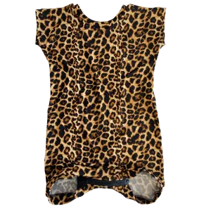 Cheetah Summer Zip Baby Romper