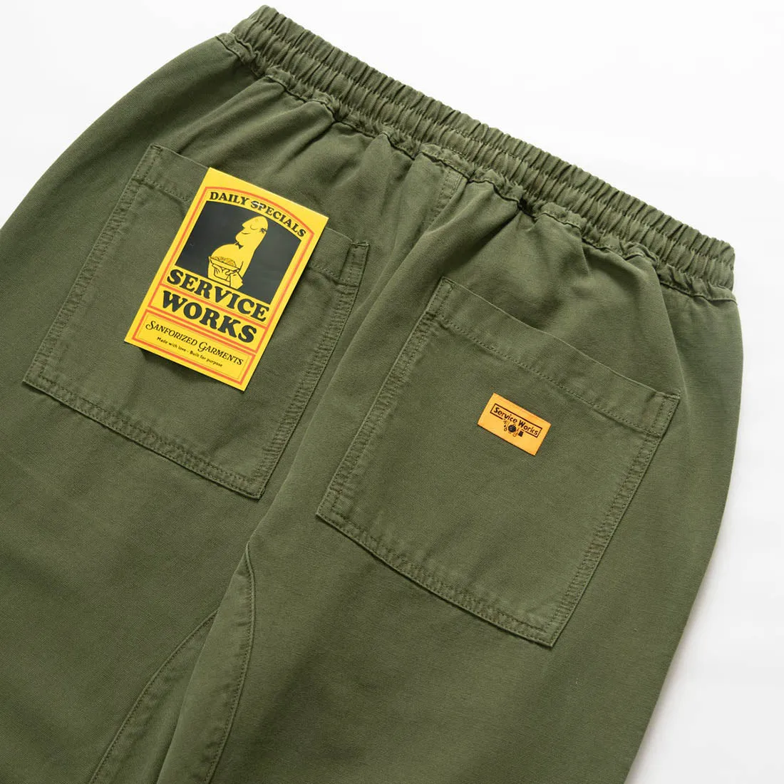 Classic Chef Pants - Olive