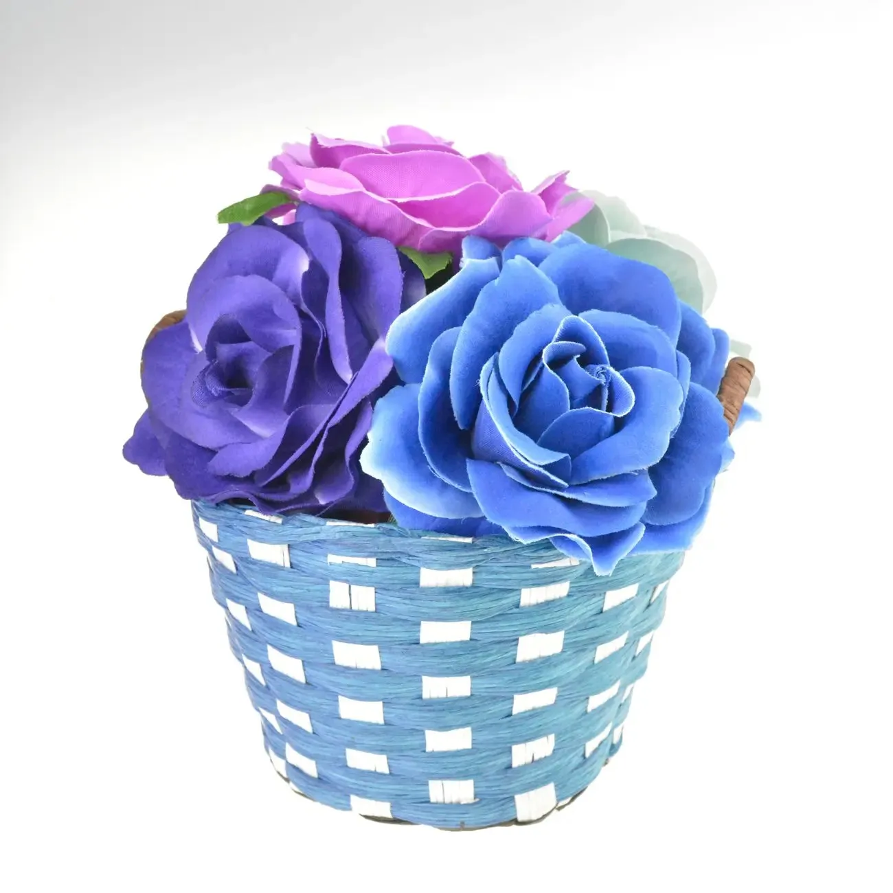 DRESHOW 5 Pack Flower Brooch Head Ornament Bride Women Rose Flower Hair Accessories Wedding Hair Clip Flamenco Dancer