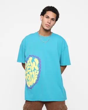 Goat Crew Crew Love T-Shirt Aqua