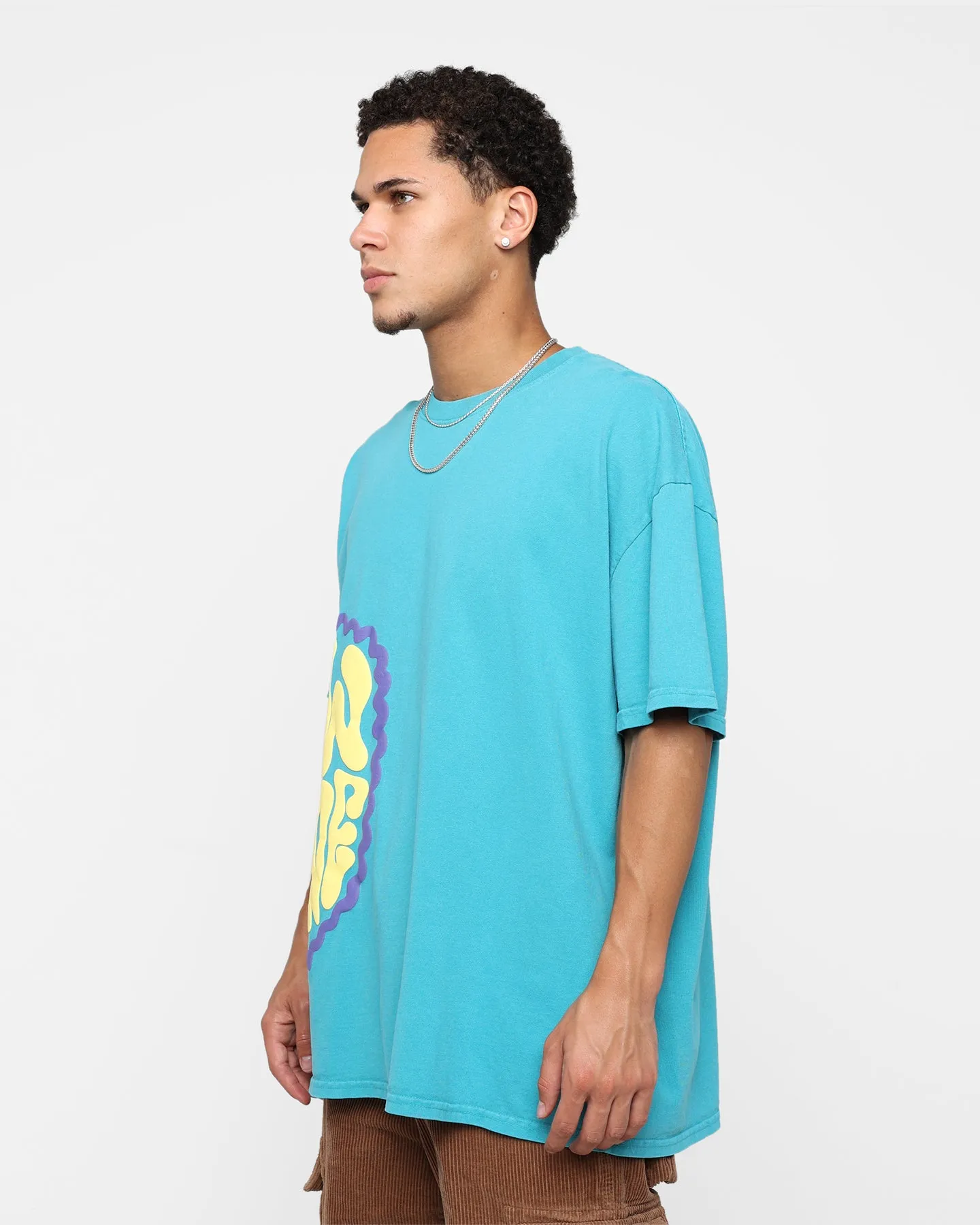 Goat Crew Crew Love T-Shirt Aqua