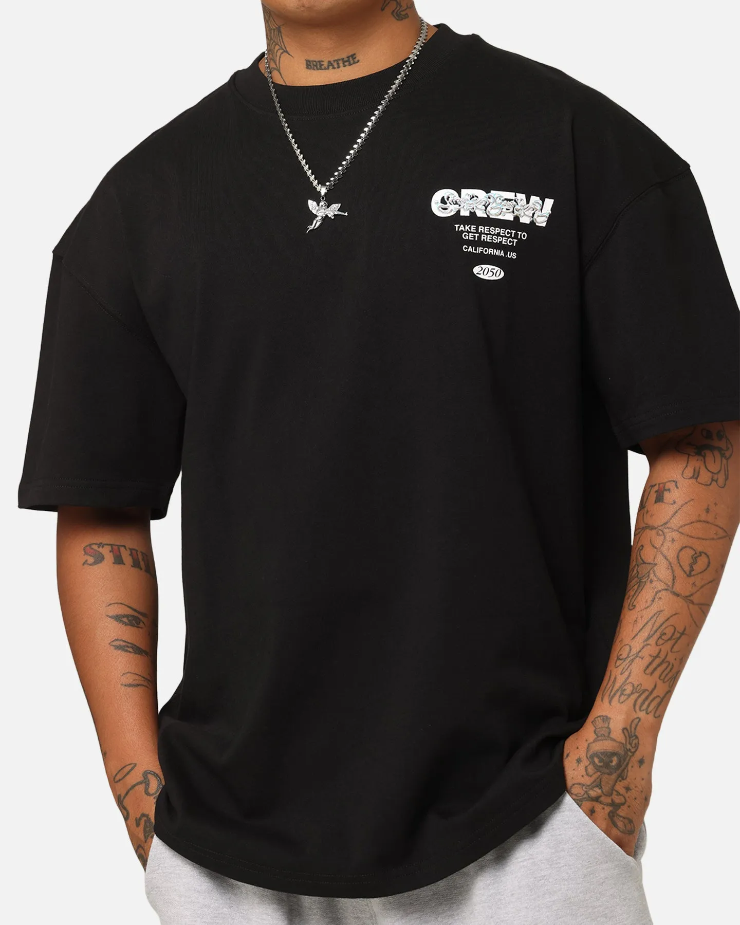 Goat Crew The Crew T-Shirt Black