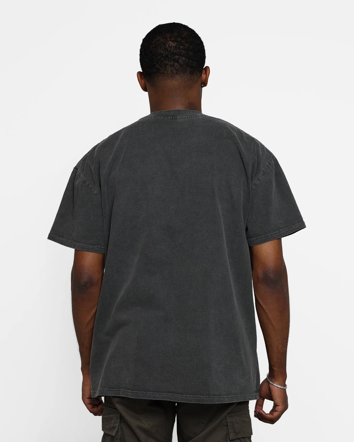Goat Crew X Naruto Madara Heavyweight Vintage T-Shirt Black Wash
