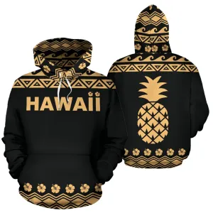 Hawaii Pineapple All over Hoodie - BN04
