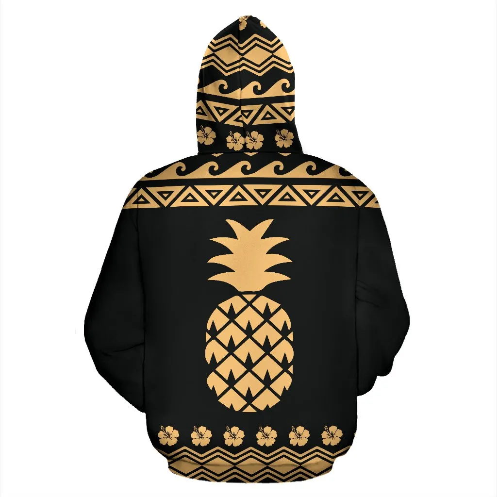 Hawaii Pineapple All over Hoodie - BN04