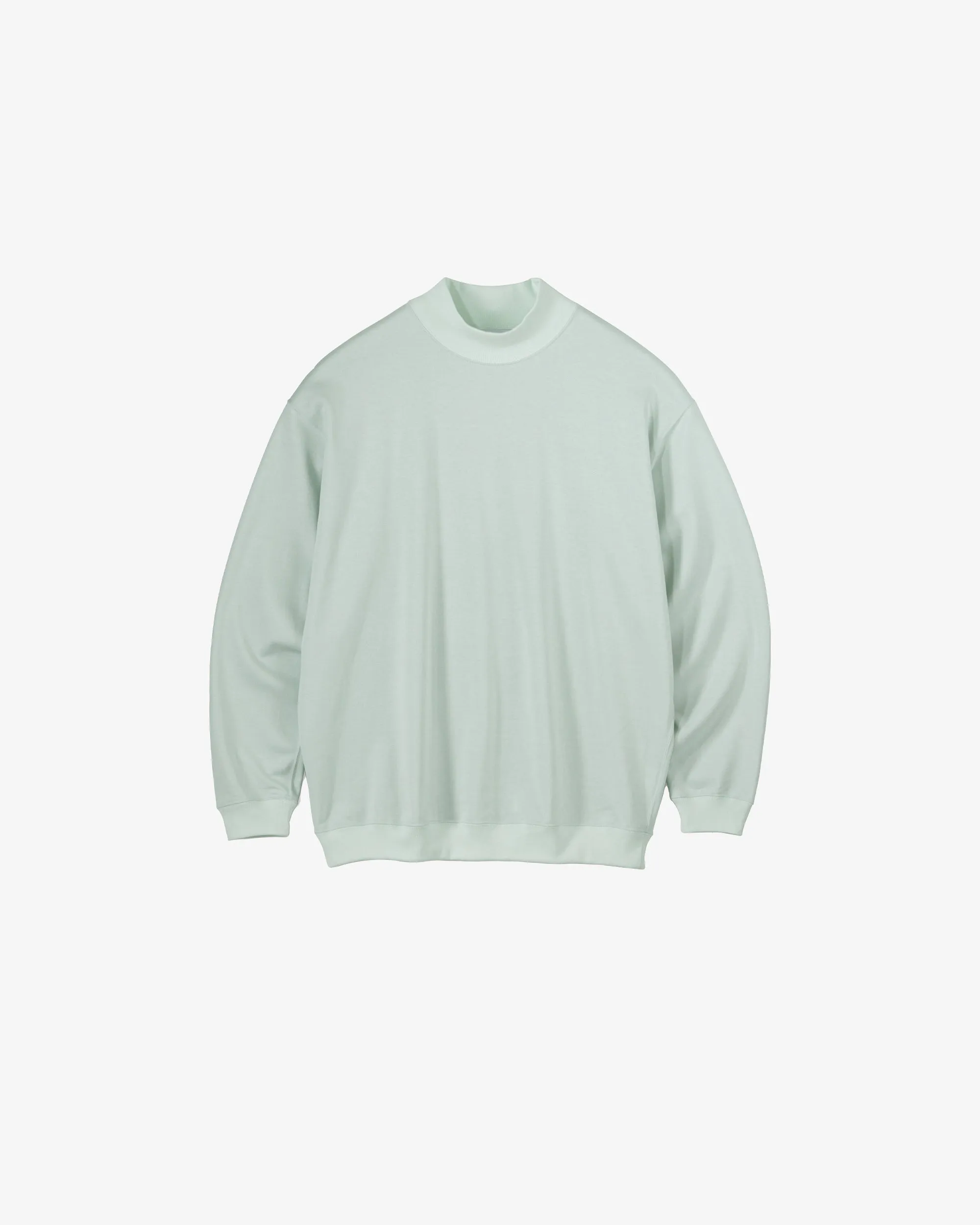 High Gauge Soft Terry Mock Neck