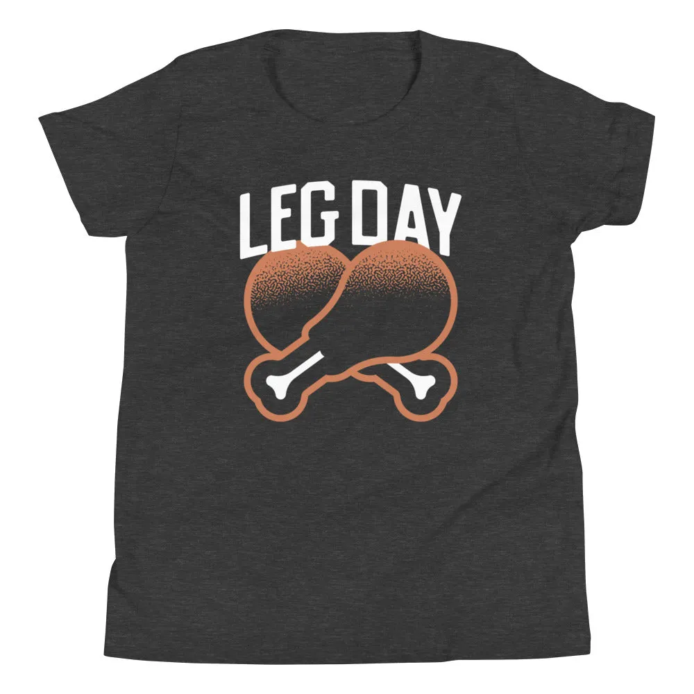 Leg Day Kid's Youth Tee