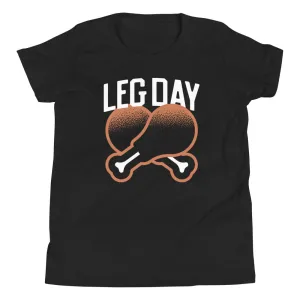Leg Day Kid's Youth Tee