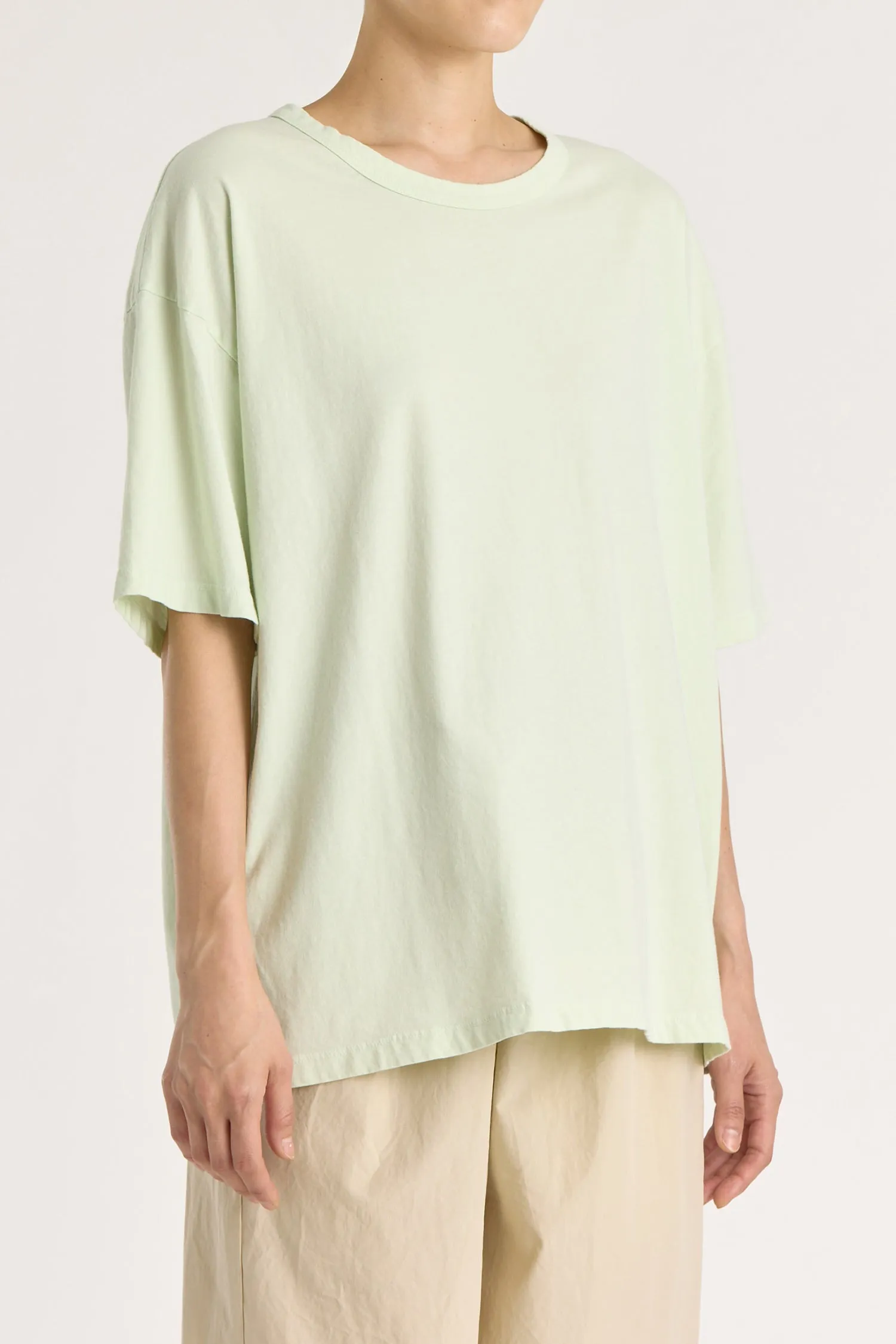 LOOSE SHORT SLEEVE TEE - MINT
