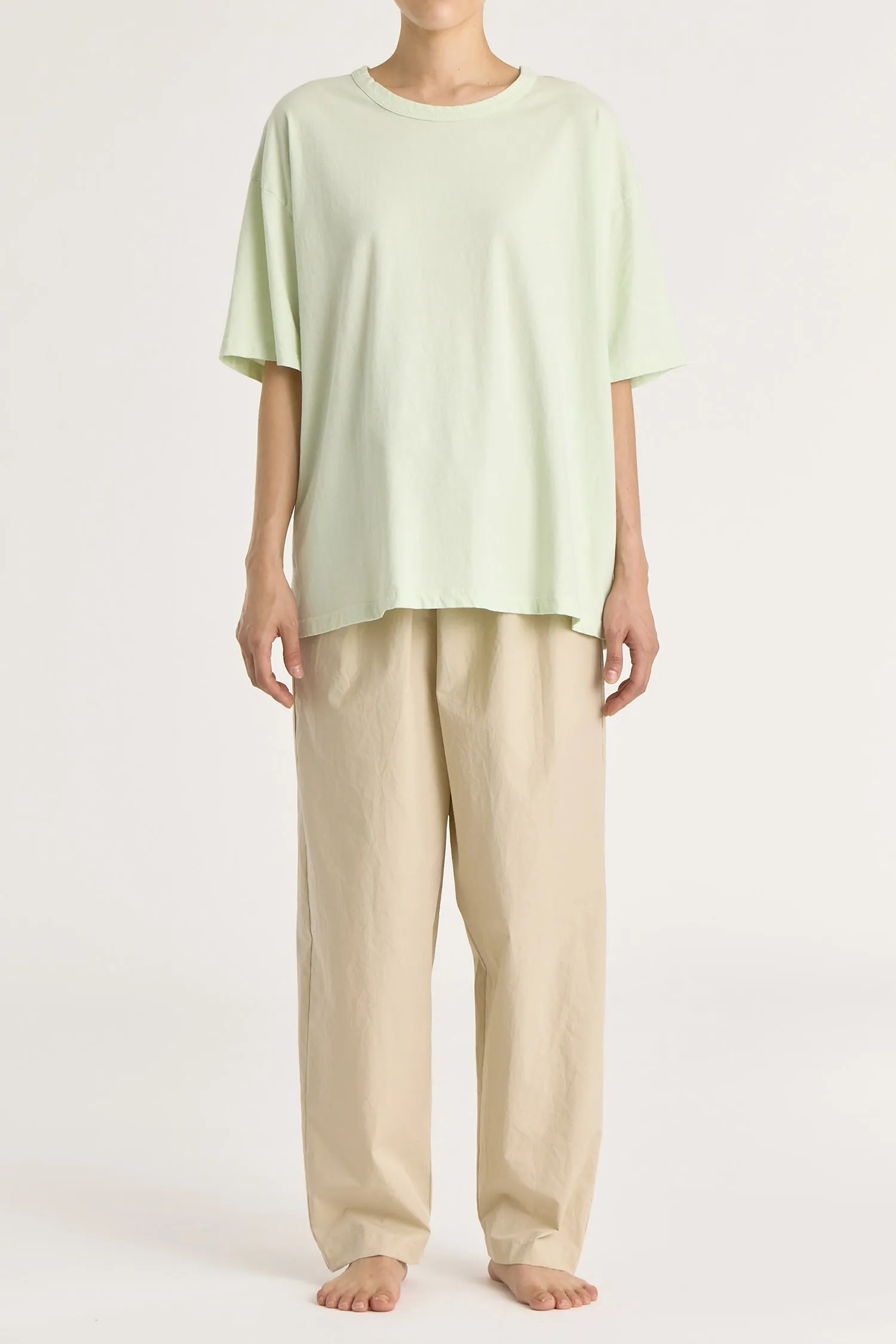 LOOSE SHORT SLEEVE TEE - MINT