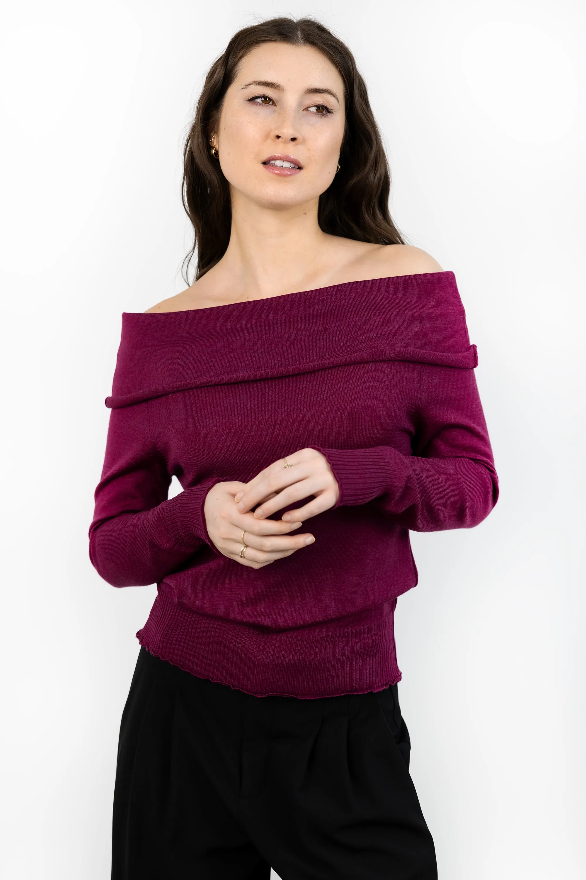 Lumi Sweater - Magenta