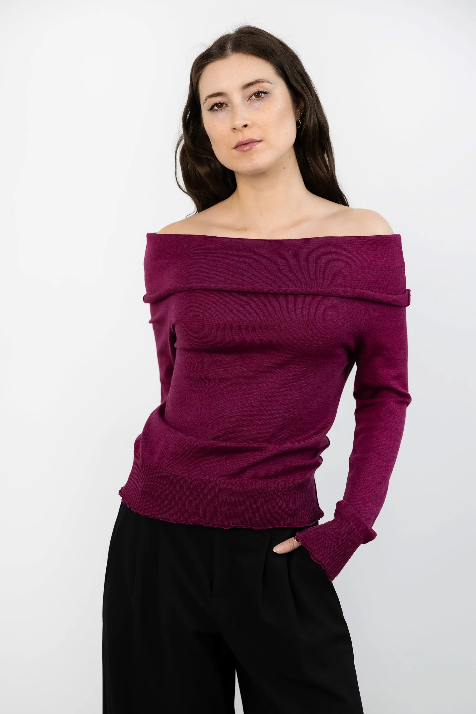 Lumi Sweater - Magenta