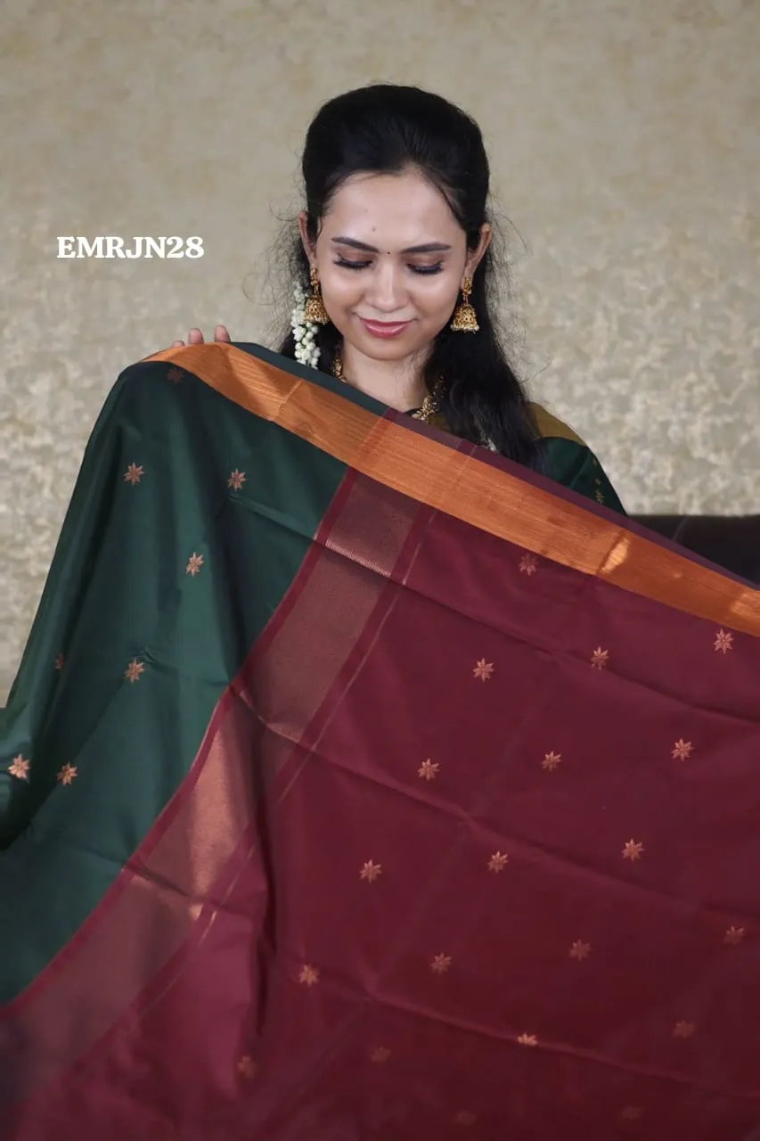 Maheshwari soft silk saree😍