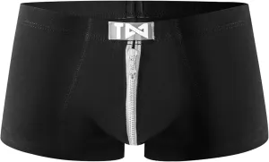 Mens Dual Pouch Elephant Underwear Trunk Boxer Briefs with Cup Pouch Custom Latest Mens Underwear