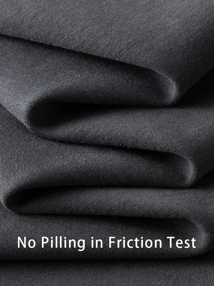 Men's Long-Sleeve Round Neck T-Shirt, Loose and Skin-Friendly Base Layer