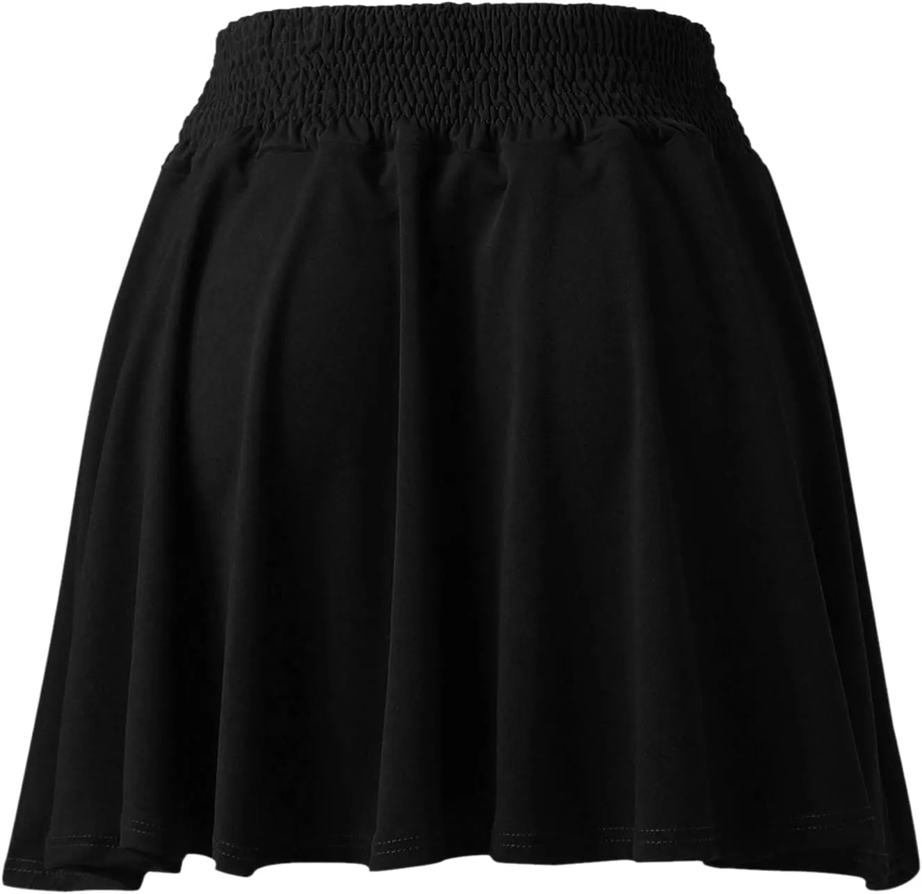 Midi Skirts for Women Solid Basic Skirt A Line Design Skirt Ruffle Layered Pleated Large Swing Skirts Spring