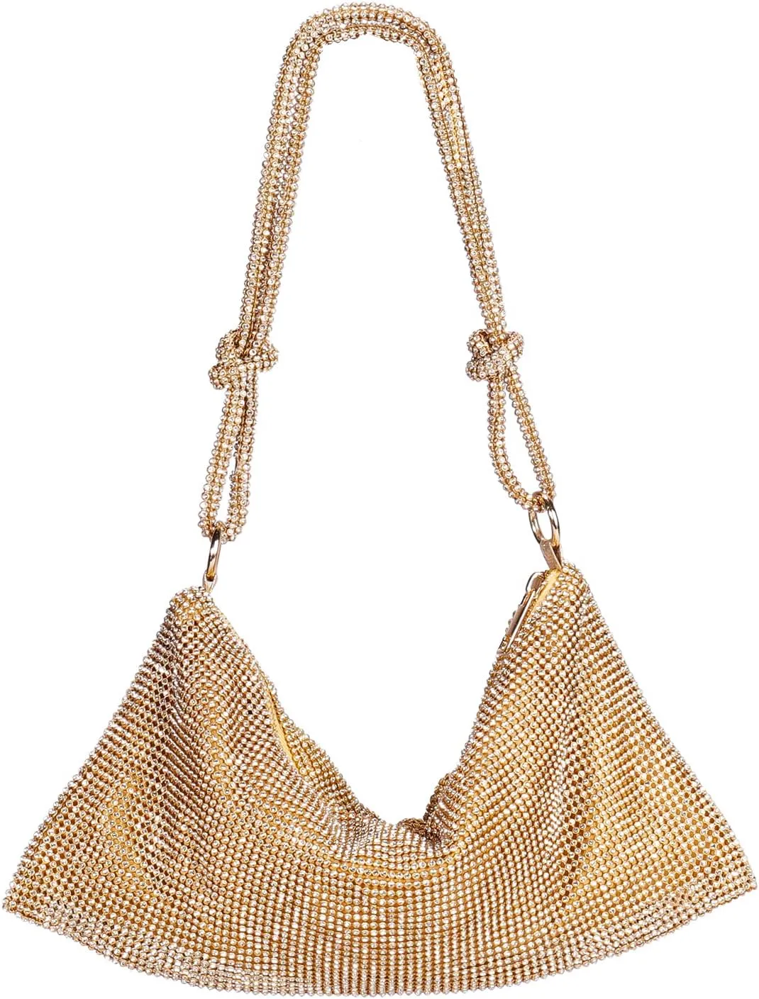 MIFXIN Women Rhinestone Bag Bling Purse Sparkly Evening Bag Lady Girls Crystal Clutch Purse Shoulder Bag Handbag