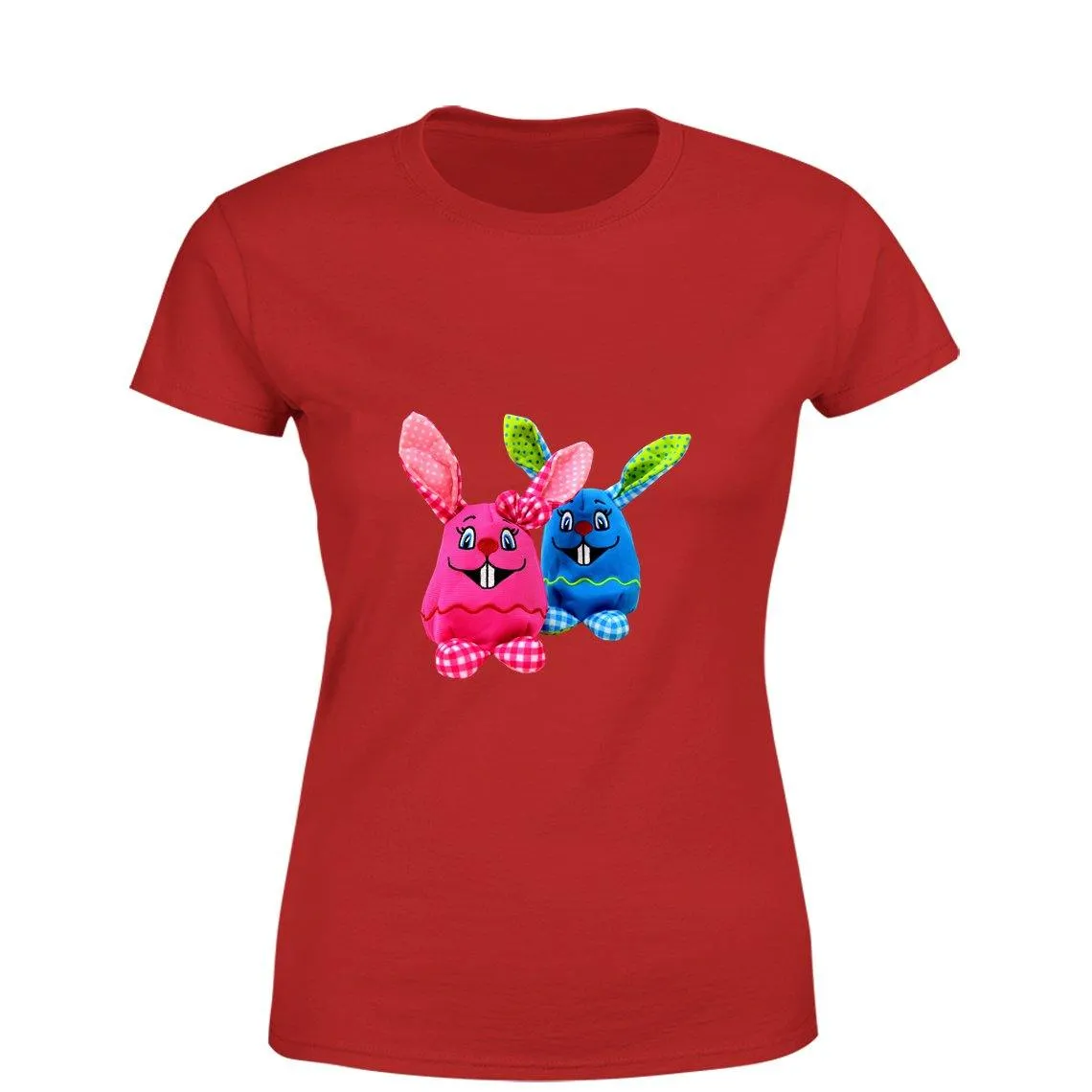 Mister Fab Easter Bunny Women Round Neck printed T-Shirts