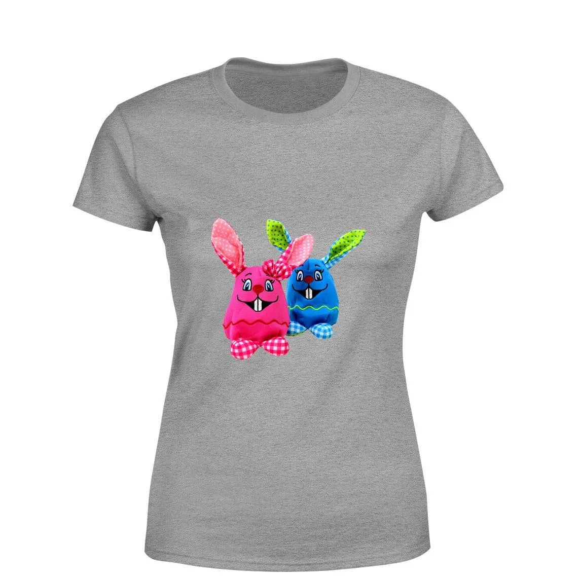 Mister Fab Easter Bunny Women Round Neck printed T-Shirts