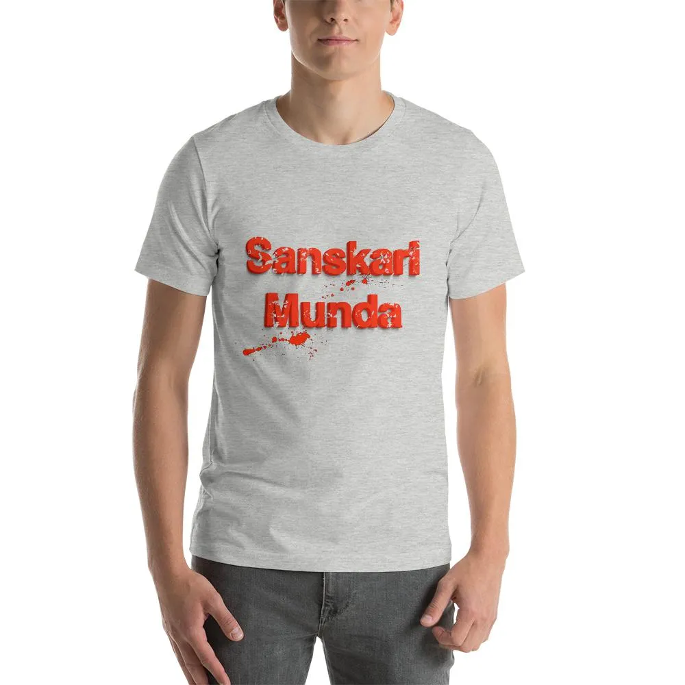Mister Fab Sanskari Munda Men Round Neck printed T-Shirts