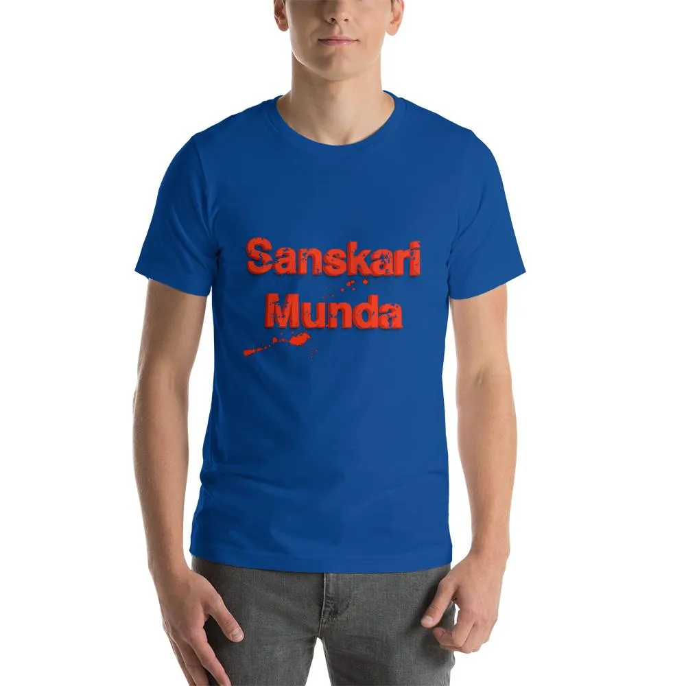 Mister Fab Sanskari Munda Men Round Neck printed T-Shirts