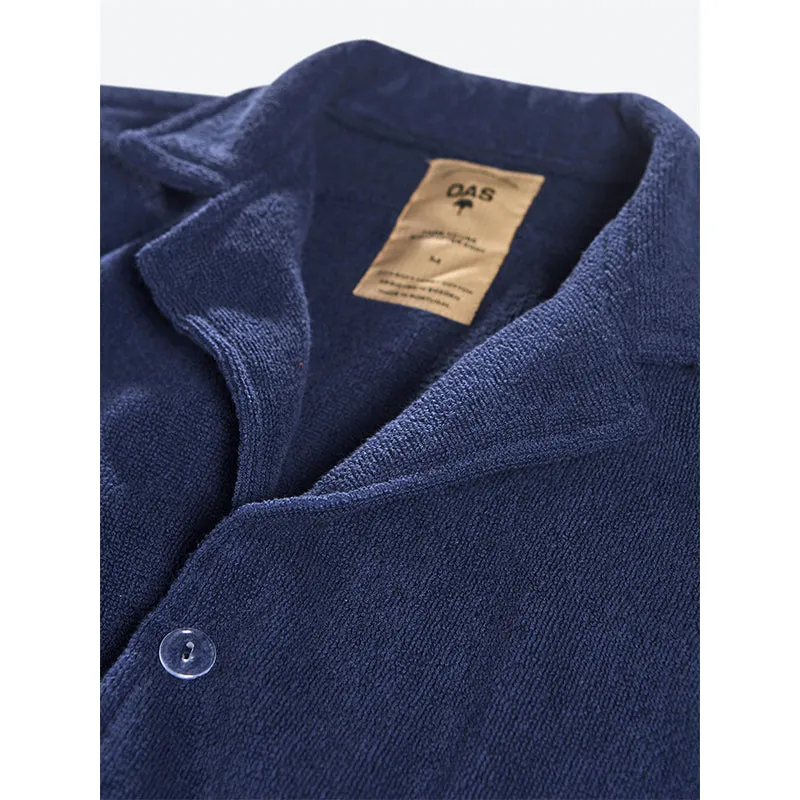 OAS NAVY CUBA TERRY SHIRT