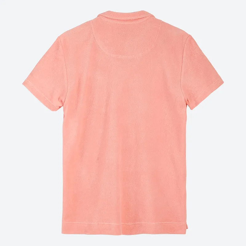 OAS SOLID NEW PINK TERRY SHIRT