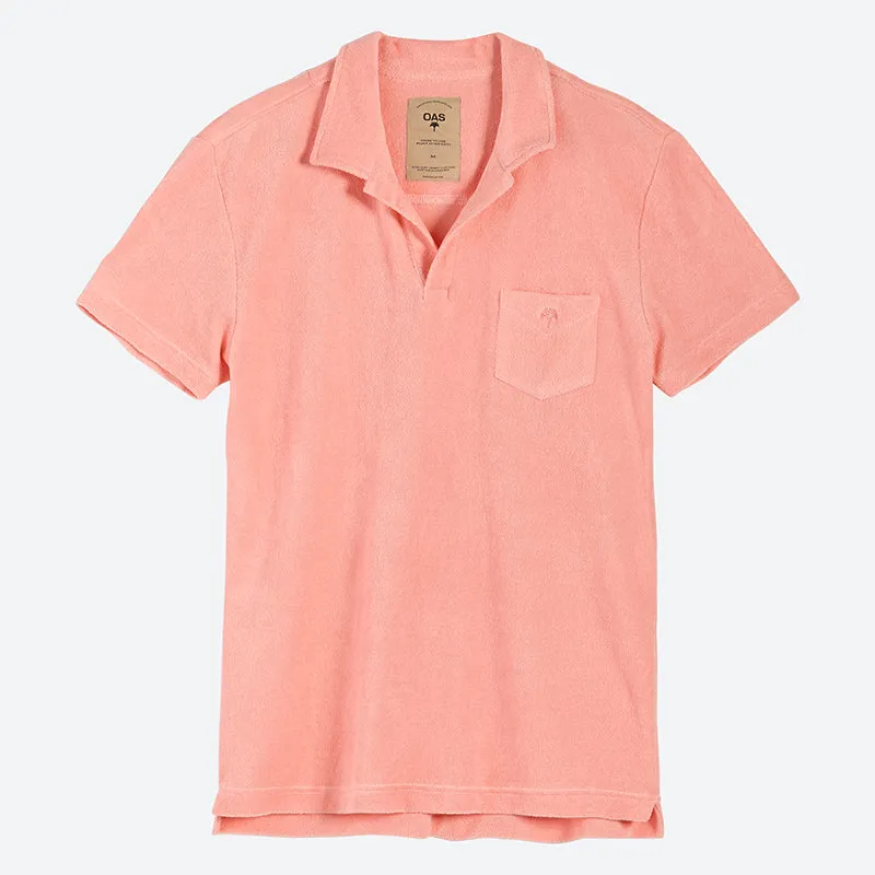 OAS SOLID NEW PINK TERRY SHIRT