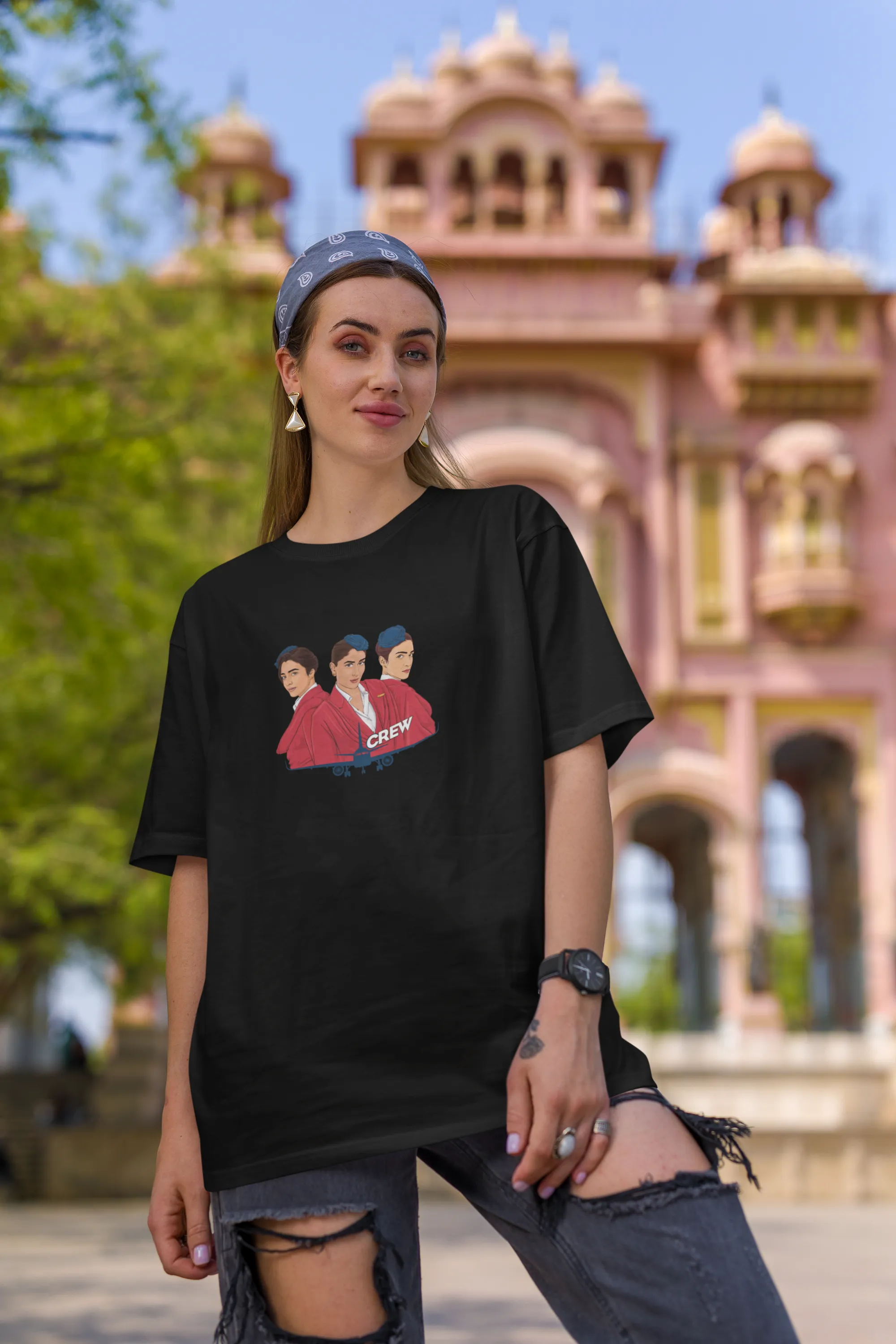 Official Crew Daring Members  Oversize T-shirt