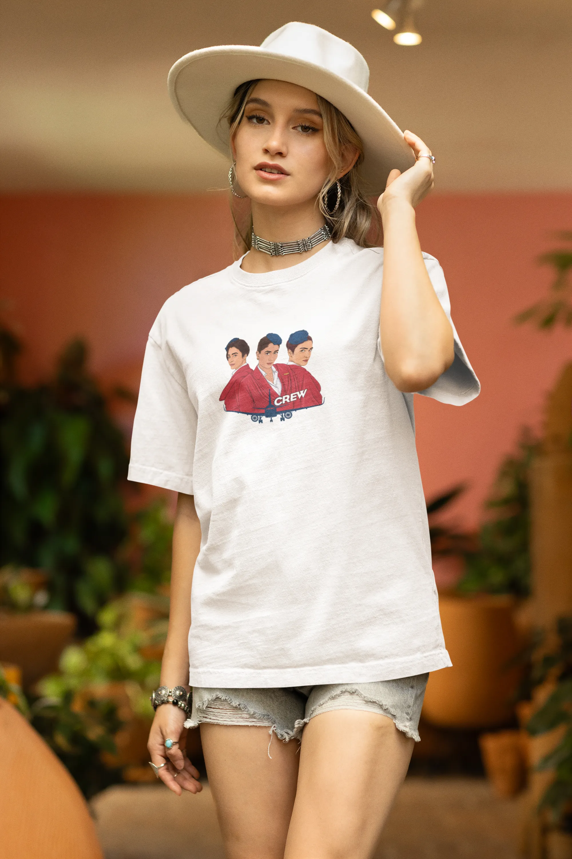Official Crew Daring Members  Oversize T-shirt