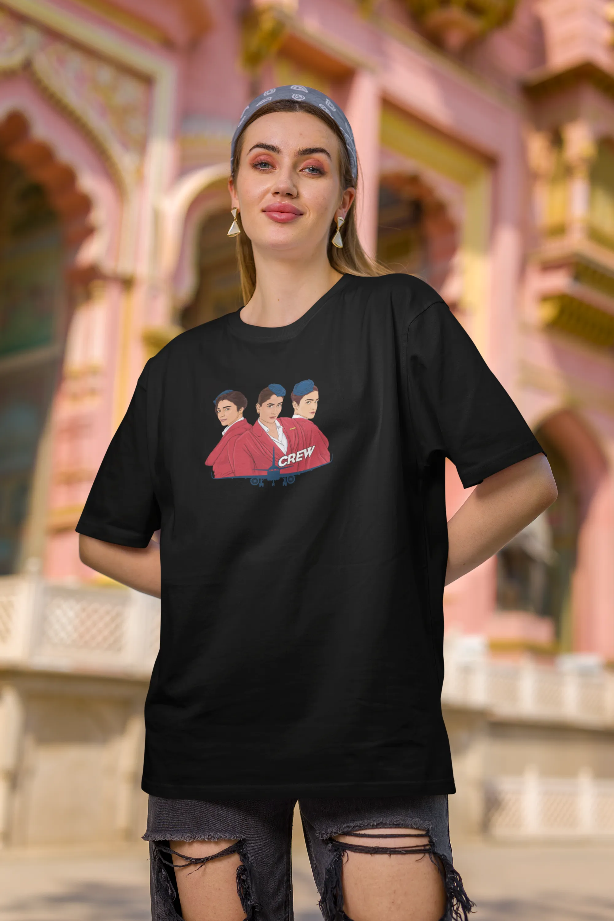 Official Crew Daring Members  Oversize T-shirt