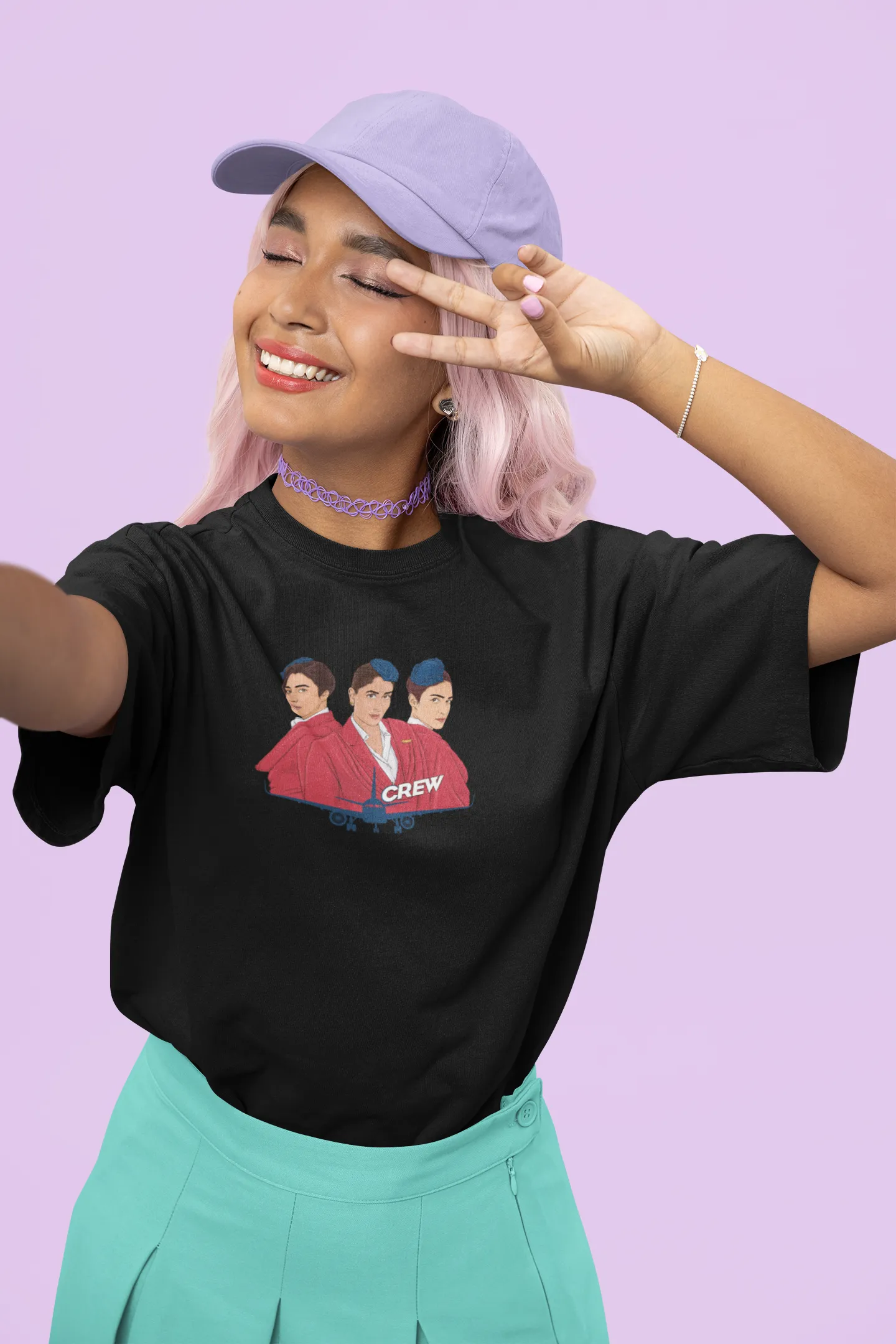 Official Crew Daring Members  Oversize T-shirt