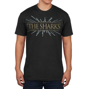 One With The Sharks Funny Force Mens Soft T Shirt