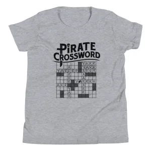 Pirate Crossword Kid's Youth Tee