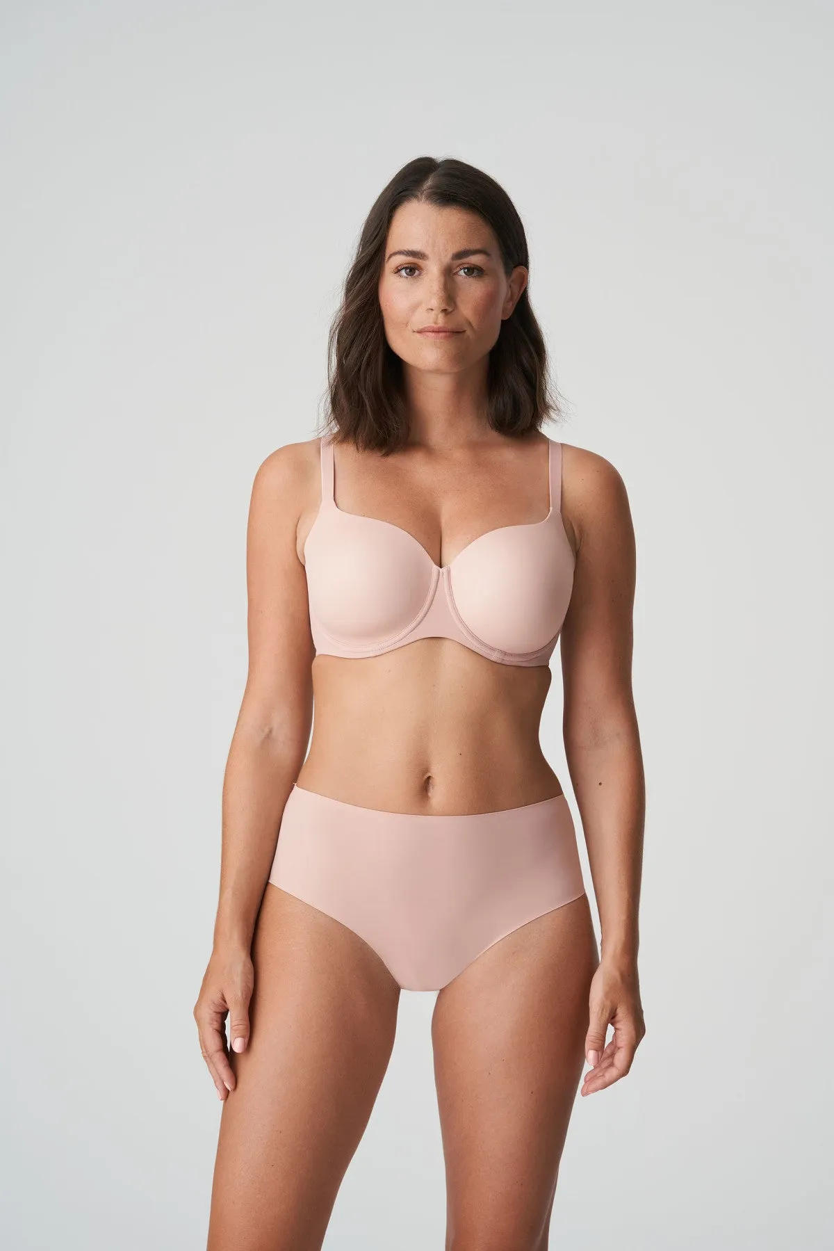 Prima Donna Padded Heartshape Figuras Bra - Powder Rose & Black