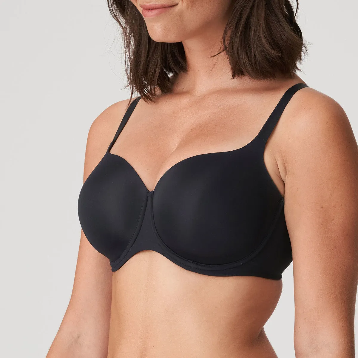 Prima Donna Padded Heartshape Figuras Bra - Powder Rose & Black