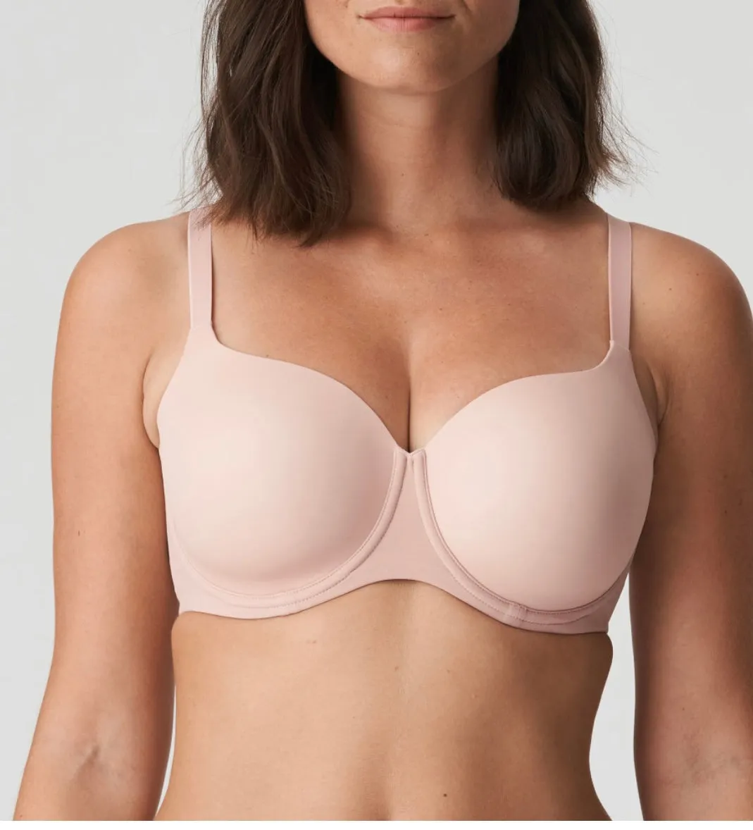 Prima Donna Padded Heartshape Figuras Bra - Powder Rose & Black