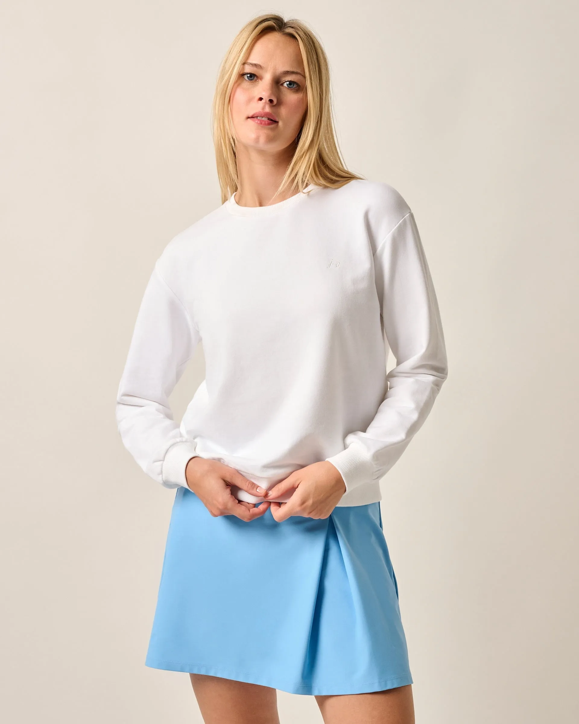 Samantha Terry Crewneck Sweatshirt
