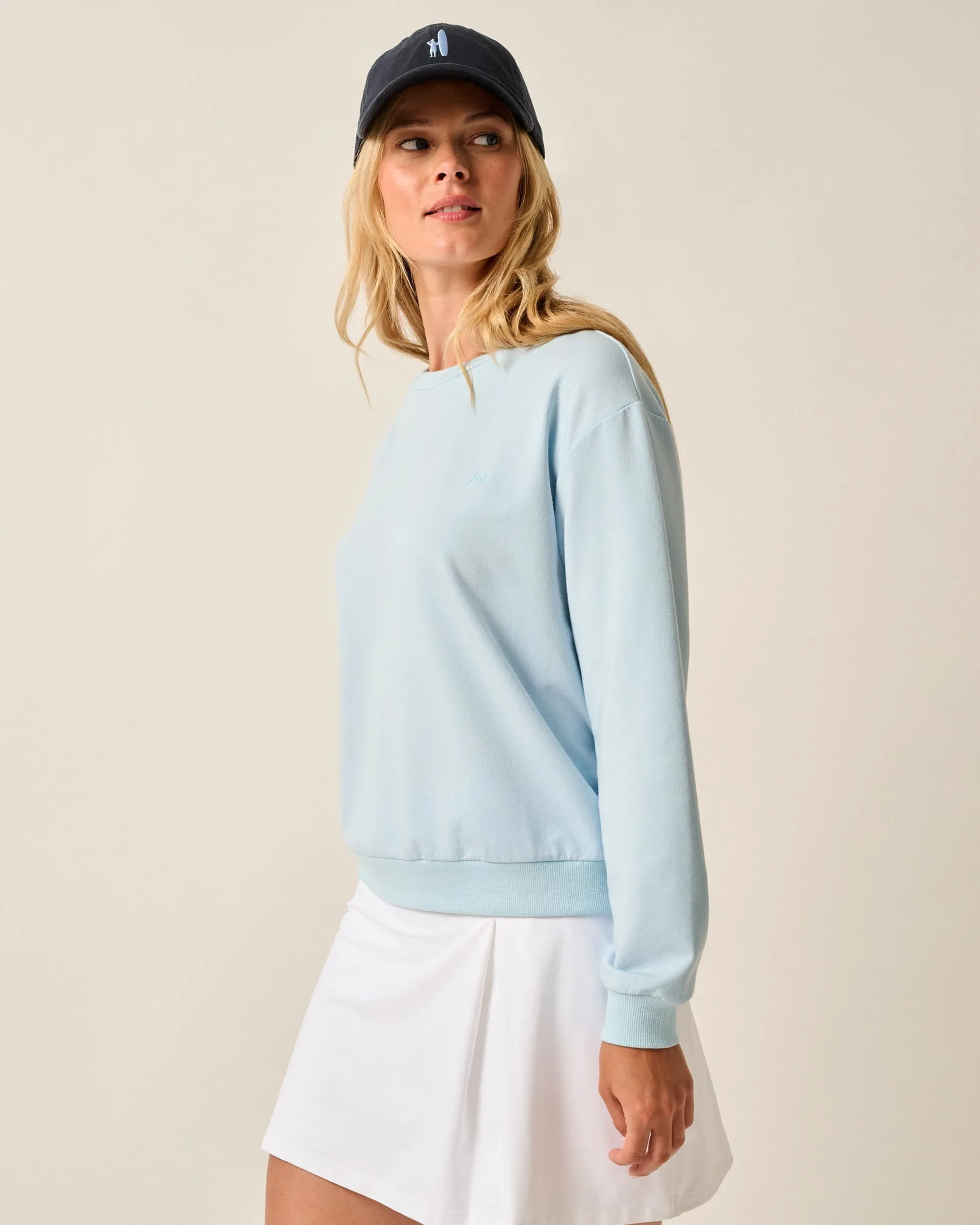 Samantha Terry Crewneck Sweatshirt