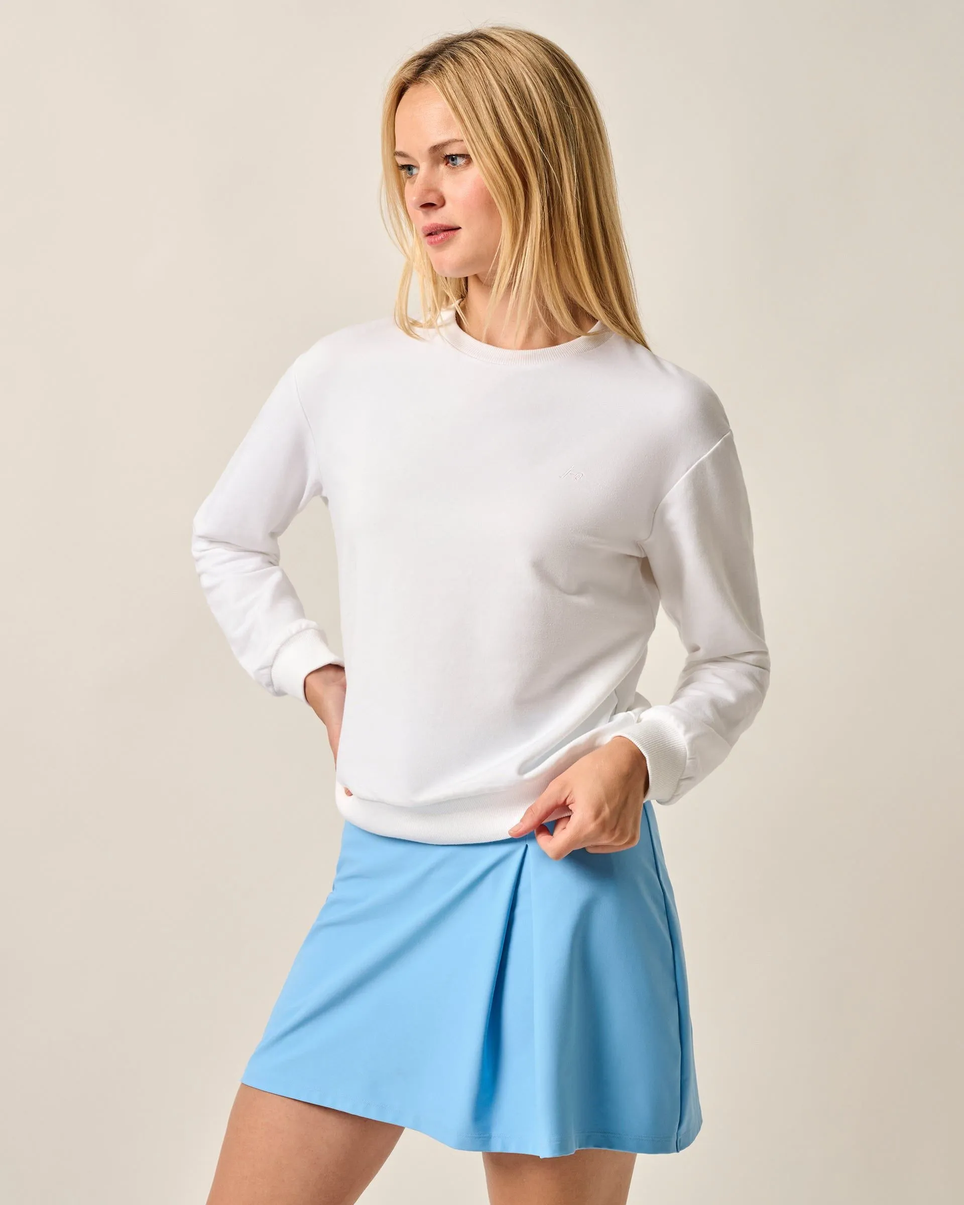 Samantha Terry Crewneck Sweatshirt