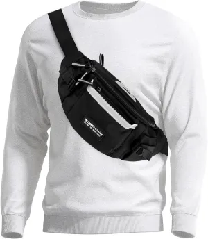 SAMAZON Waist Bag for Men & Women  Stylish Crossbody Sling Bag with Adjustable Strap, Multi-Pocket Design, Durable & Lightweight for Everyday Use, Travel, and Outdoors