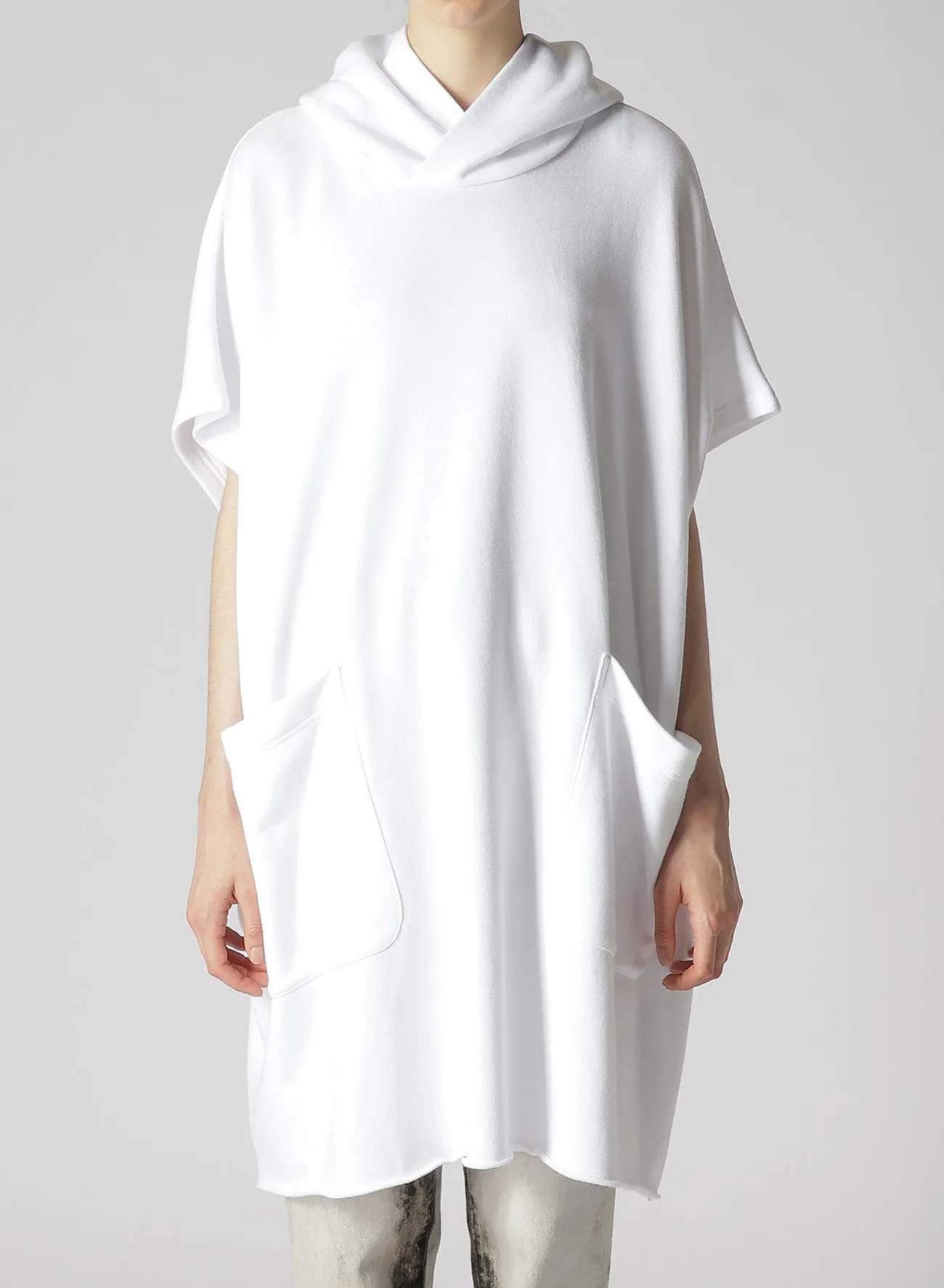 SOFT FRENCH TERRY FRENCH SLEEVE HOODIE