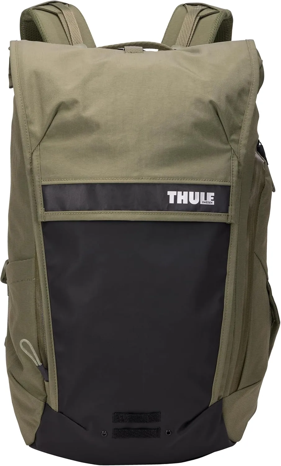 Thule Paramount Bike Commuter Backpack - 20L Capacity - Adjustable fit - 16" Padded Laptop Sleeve and 11" Tablet Pocket - Rolltop Closure - Side Phone Pocket - Taillight Loop