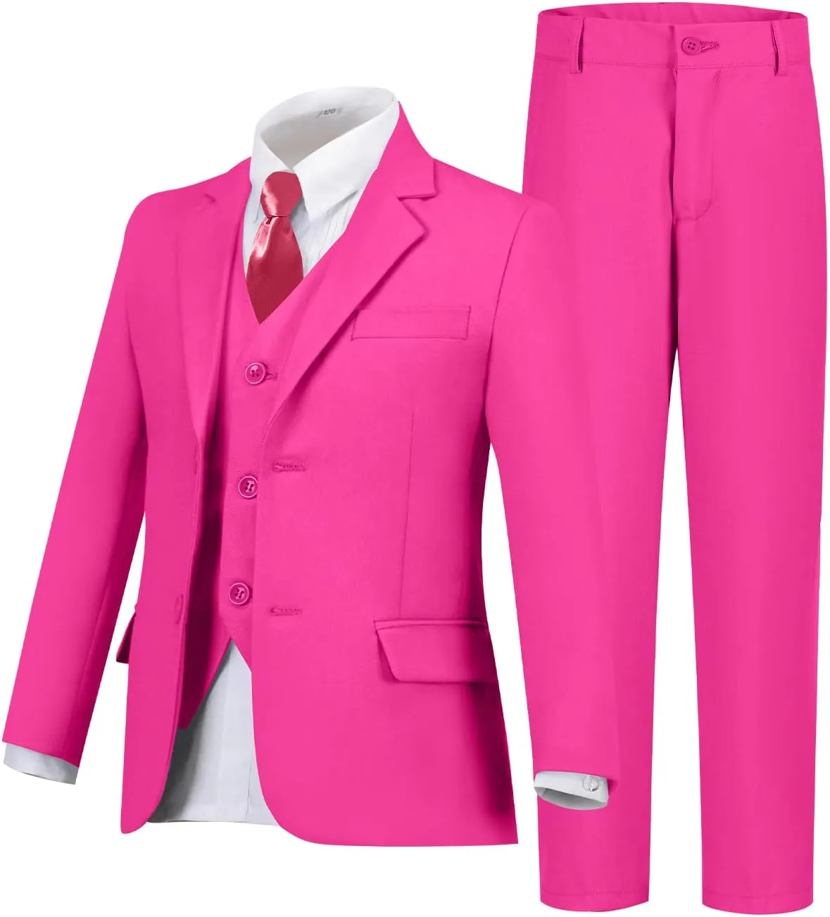 Toddler Boys Suit Kids Formal Dresswear Prom Tuxedo Children's Slim Fit Suits