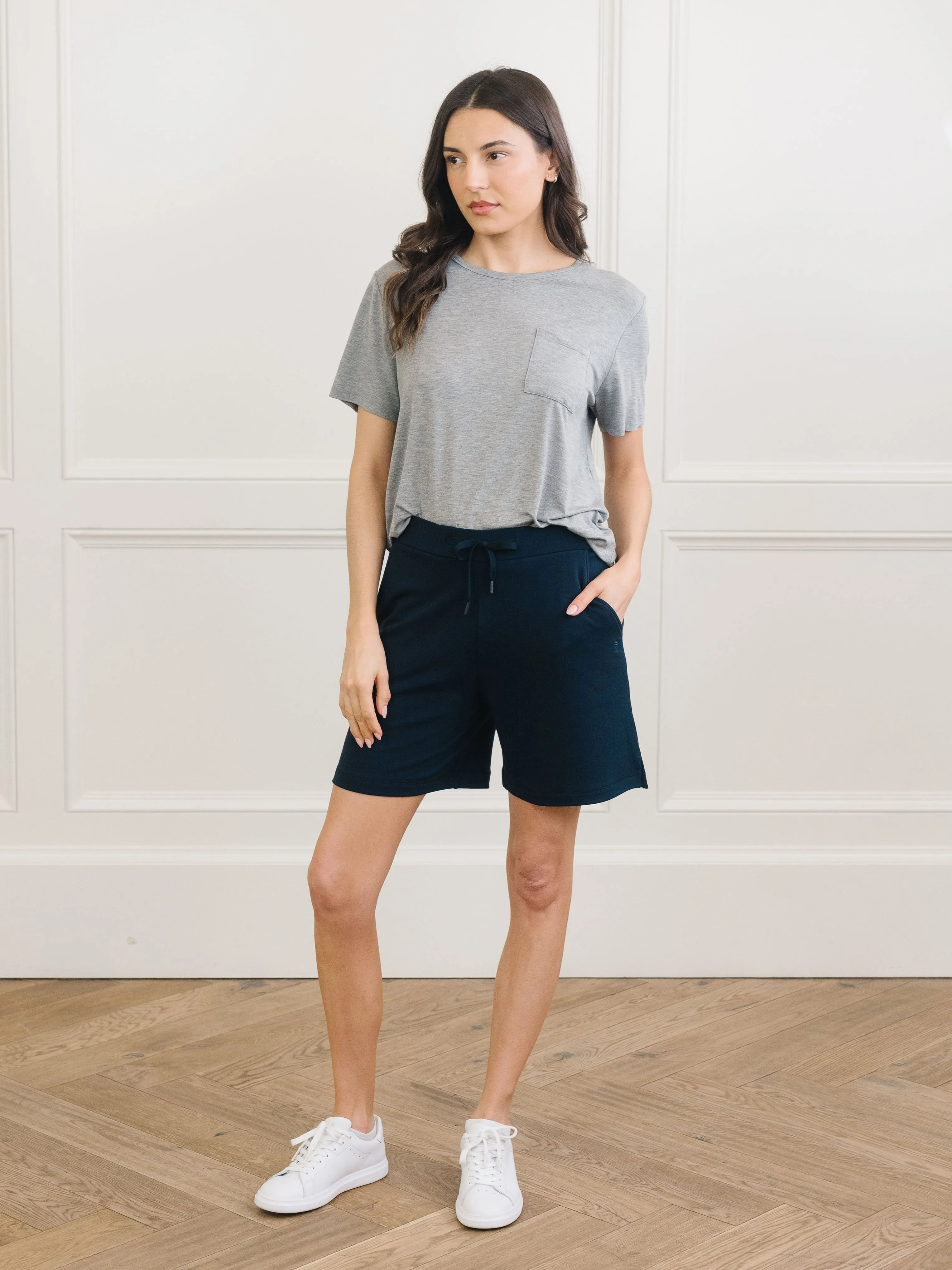 Women's Ultra-Soft Bamboo Bermuda Shorts